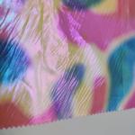150CM Outdoor Breathable Silver Foiled Fabric 108gsm 100% Polyester 30DX30D