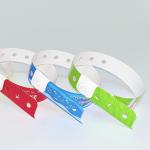 Custom PVC Wristbands Customized Logo Color Vinyl PVC Promotional Event Activity