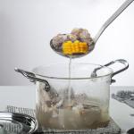 Kitchenware 5L Borosilicate Transparent Glass Soup Pot