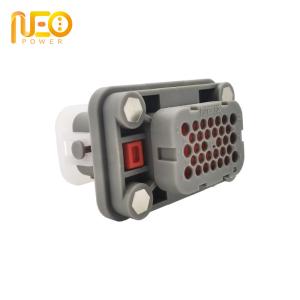 Wholesale 1.5mm2 Mutli Way Power Signal Connector Rated Current Straight Head IP67 from china suppliers