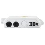 8 Port Fiber Optic Distribution Box LC/SC Fiber Termination Box Wall Mount
