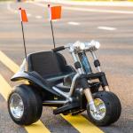 12v7 Dual-Drive 540 Motor Lighting and Music Ride-On Motorcycle Car for Kids