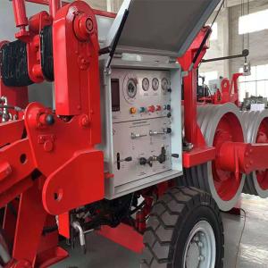 Wholesale 16Ton Bull-Wheel 10 Grooves Hydraulic Puller Overhead Stringing Equipment from china suppliers
