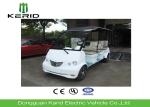White 4kW Electric Sightseeing Car Designed For Patrol Purpose 8 Passengers