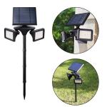 Solar Spotlight Outdoor Garden With White Led Lighting Solar Light For Lighting