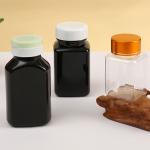 30cc 60cc 80cc 100cc 120cc 150cc 200cc 250cc Black Square Shape Plastic Empty