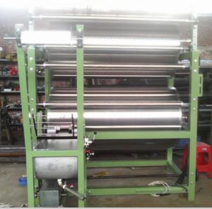 Wholesale top quality 2 cylinders finishing and starching machine electric heating for zipper tape, ribbon lace,webbing sling from china suppliers