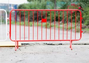 Wholesale Highway outdoor traffic temporary crowd control barrier fence 1.3*2.5m steel material from china suppliers