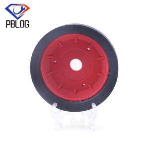 Wholesale PBLOG Resin Wheel R Beveling Resin Wheel Red Glass Processing Machine from china suppliers