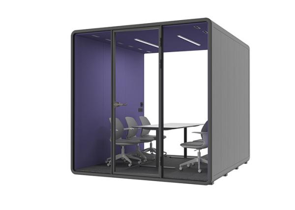 Acoustic Sound Booth For Council Chamber Easy Assembled Safety Office Silent