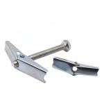 Zinc Plated Steel Butterfly Anchor Bolt Fire-Rated 12mm Diameter DIN Standard