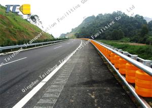 Wholesale Hot Dip Galvanizing Rolling Guardrail Barrier Anti Collision Roller Barrel from china suppliers