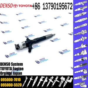 Wholesale D-ENSO 095000-7010 23670-39165 original new Diesel Fuel Injector 095000-7010 For T-oyota Truck 2KD Engine from china suppliers
