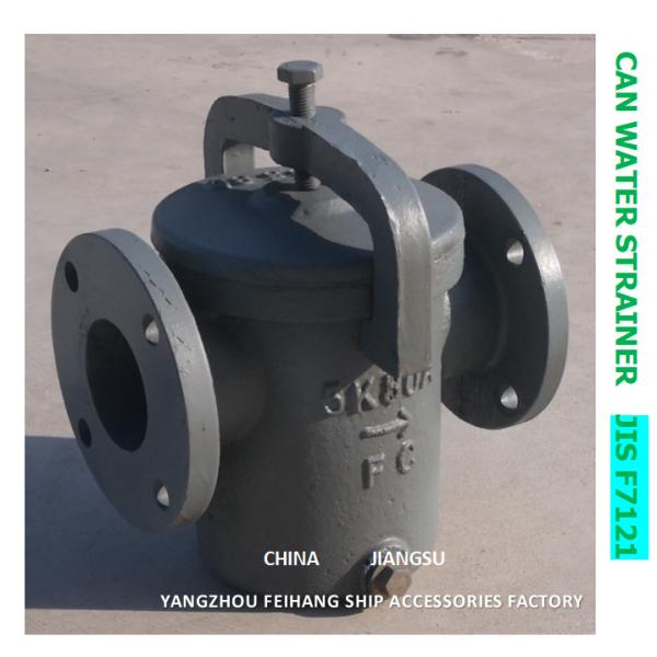 IMPA 872006 SEA WATER FILTERS 5K-80A S-TYPE-CAN WATER STRAINERS BODY-CAST IRON FILTER-STAINLESS STEEL