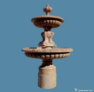 Wholesale large outdoor natural stone marble garden fountain from china suppliers