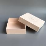 Pink PMS Printing 157gsm Printed Rigid Box For Purse Wallet