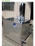 Wheel Rim Cleaning Ultrasonic Engine Cleaner With Hydraulic Lift Plc Controlled