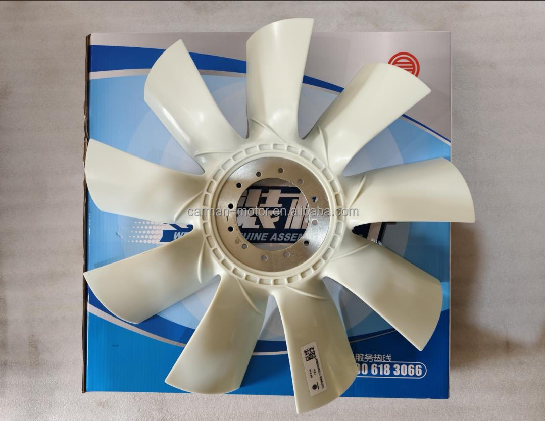 Upgrade to Our Steel Engine Fan for Weichai WP10.290E32 213KW 290PS Improved Performance and Durability