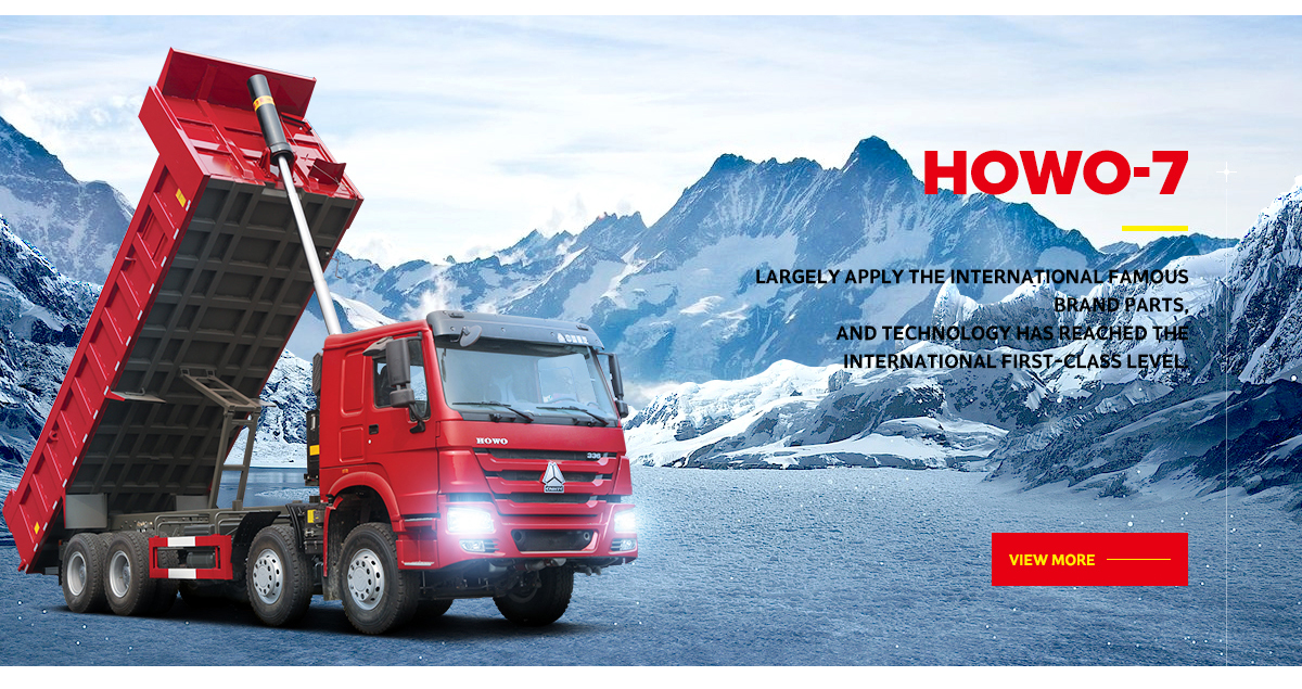 371HP 6X4 20CBM Heavy Duty Dump Truck Dual - Circuit Air Pressure Brake