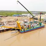 18 Inch Cutter Suction Dredger Powered by Cumins 260 Kw Diesel Engine and Anchor
