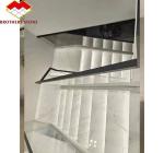 Modern Polished White Marble Stairs Tiles Cut-to-Size Natural Stone for Interior