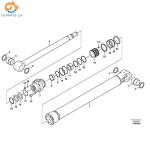 VOE14726186 14726186 Bucket Hydraulic Cylinder for EC750D EC750E Excavator Heavy