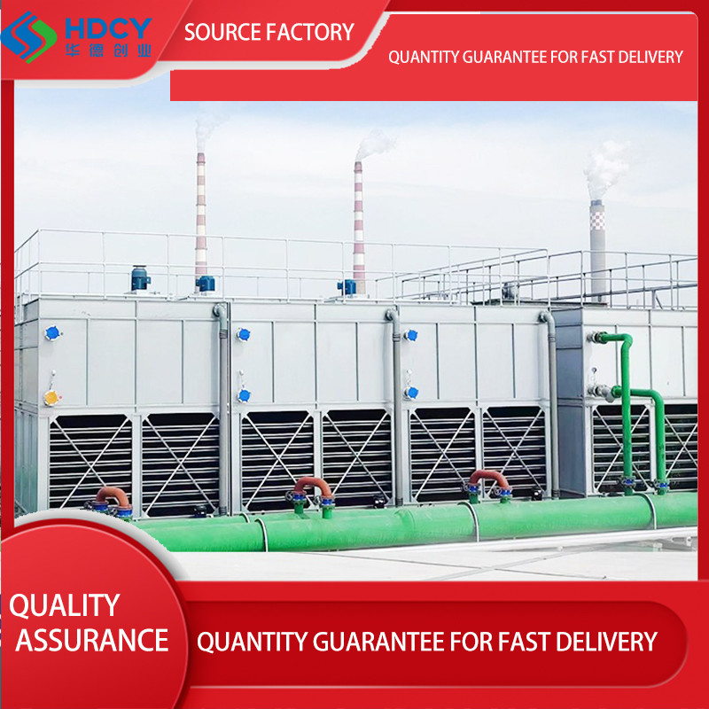Low Noise Cross Flow Cooling Tower Stainless Steel Water Treatment for Circulating System
