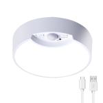 ABS PC Round LED Motion Ceiling Light Battery Powered 1.2W 120*2835 DC6V