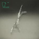Plastic C Shape Orthodontic Cheek Retractor With Handle