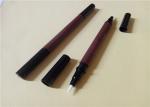 Logo Printing Waterproof Liquid Eyeliner Pen , ABS Double Sided Eyeliner