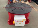 2 Tons Rotary Welding Positioner , Horizontal Welding Turn Table Customized