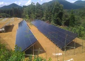 Wholesale OEM Ground Mounted Pv Systems , Residential Solar Tracking Mounts With Adjustable Leg from china suppliers