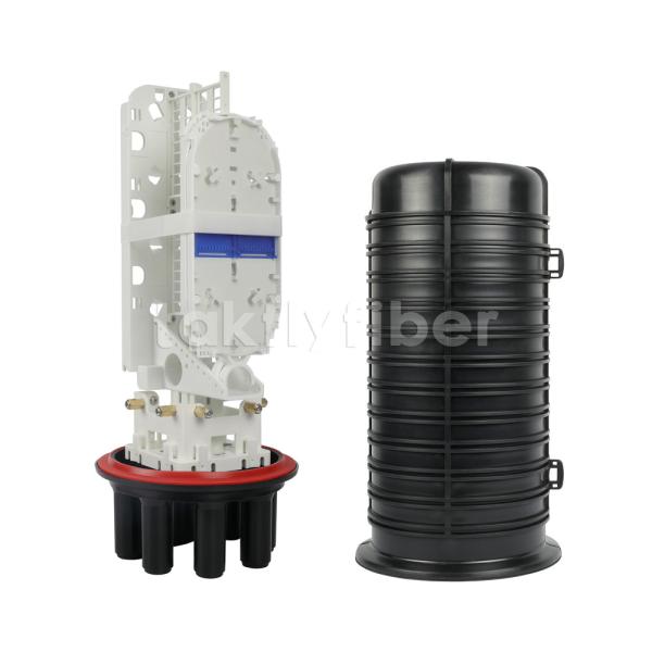 TK-SC- R05A-64SC Series Fiber Optic Splice Closure Used In Duct Buried Overhead