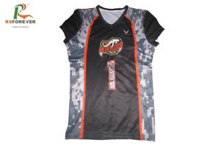 Wholesale Polyester Mesh Custom Camo Football Jerseys TeamWear Silk Screen Printing from china suppliers