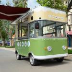 Mobile Electric Snack and Beverage Catering Van Truck Kiosk Cart for On-the-Go