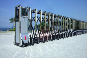 Wholesale Trackless Parking Entry Wireless Automated Electric Retractable Gate from china suppliers
