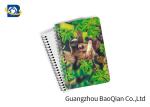 A4 A5 A6 3D Lenticular Notebook Eco - Friendly Material For Student Stationery