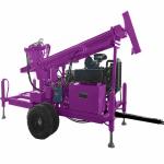Tractor Mounted Water Well Drilling Rig Power 60KW Portable Water Well Drilling
