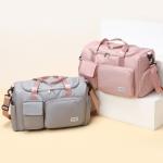 Ladies Waterproof Sports Fitness Bag Weekender Bag With Shoe Compartment