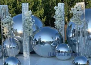 Wholesale Big Shinny PVC Inflatable Reflective Ball /Inflatable Christmas Mirror Sphere from china suppliers