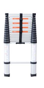 Wholesale Silver 15 Step 14.5ft Multi Purpose Telescopic Ladder from china suppliers
