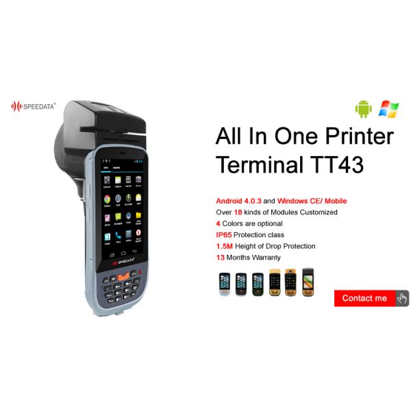 Android Portable Photo Printer Bluetooth 2.1 13 Months Warranty