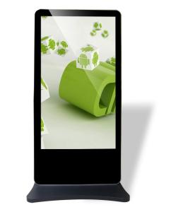 Wholesale MPEG1 MPEG2 46&quot; LCD Digital Signage Display AD Player , Infrared Touch Screen from china suppliers
