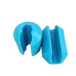 3/4" 7/8" 1" Blue UHMWPE Single Slot Sucker Rod Guide For Oilfield