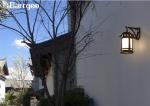 American Country Vintage Aluminum Garden Wall Light Sconce With E27 Bulb Socket