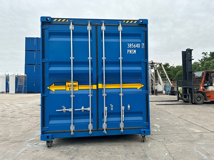 108 CBM Capacity Double End Door 6mm Steel Floor 2591mm Wide Trailer and Rail Way 53ft Length 53 Feet Shipping Container