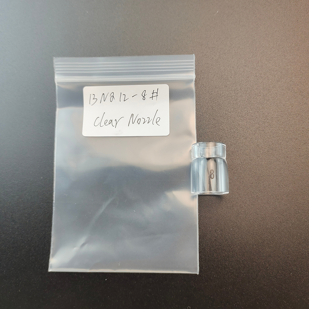 Upperweld 13NQ12-8 Clear Glass Nozzle Welding Working for Tig Welding Torch Accessories