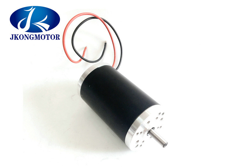 Permanent Magnet Brush Type Dc Motor 52ZYT Series 24V 52mm Diameter High Speed 11000rpm option for 12v up to 115vdc