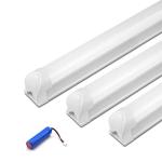 No Flickering Emergency LED Tube Light: Milky and Clear Cover, 120-180 Degree