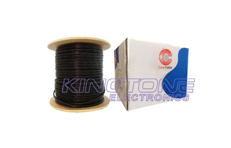FEP Insulation Plenum RG6 Coaxial Cable Quad Shield CMP PVC Swept to 3GHZ